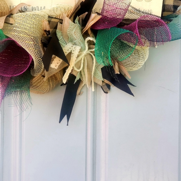 Funny front door Wreath - Picture 9 of 16